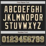Personalized Black Camo Olive Baseball Jersey for Men and Women - Custom Two Tone Design Personalized Black Camo-Olive Two
