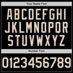 Custom 3D Pattern Baseball Jersey - Personalized Black Cream-Navy Splatter Design | Authentic Team Name & Number Personalized