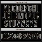 Custom Name Number Black Cream 3D Pattern Abstract Splatter Grunge Art Authentic Baseball Jersey Personalized Black Cream