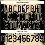 Custom Name and Number Dripping Splatter Art Performance T-Shirt - Personalized Black Cream 3D Pattern Design Personalized