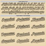 Personalized Twinkle Star Gradient Black Cream Baseball Jersey with Custom Name and Number - 3D Pattern Team Apparel Personalized
