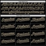 Custom Black Bomber Hoodie Jacket for Men, Full-Snap Varsity Letterman Style, Personalized Design Personalized Black Cream