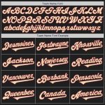 Custom Name and Number Baseball Jersey in Black Cream-Crimson, Authentic Two-Tone Design, Personalized Team Apparel Personalized