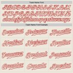 Personalized Black Cream Red Split Baseball Jersey for Fashion Enthusiasts Personalized Black Cream-Red Split Fashion Baseball