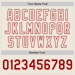 Personalized Black Cream Red Split Baseball Jersey for Fashion Enthusiasts Personalized Black Cream-Red Split Fashion Baseball