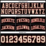Personalized Cream-Red Black Throwback Basketball Shorts for Men Personalized Black Cream-Red Throwback Basketball Shorts