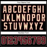 Custom Name and Number Personalized Black Crimson-City Cream Baseball Jersey - Authentic Sleeveless Team Gear Personalized