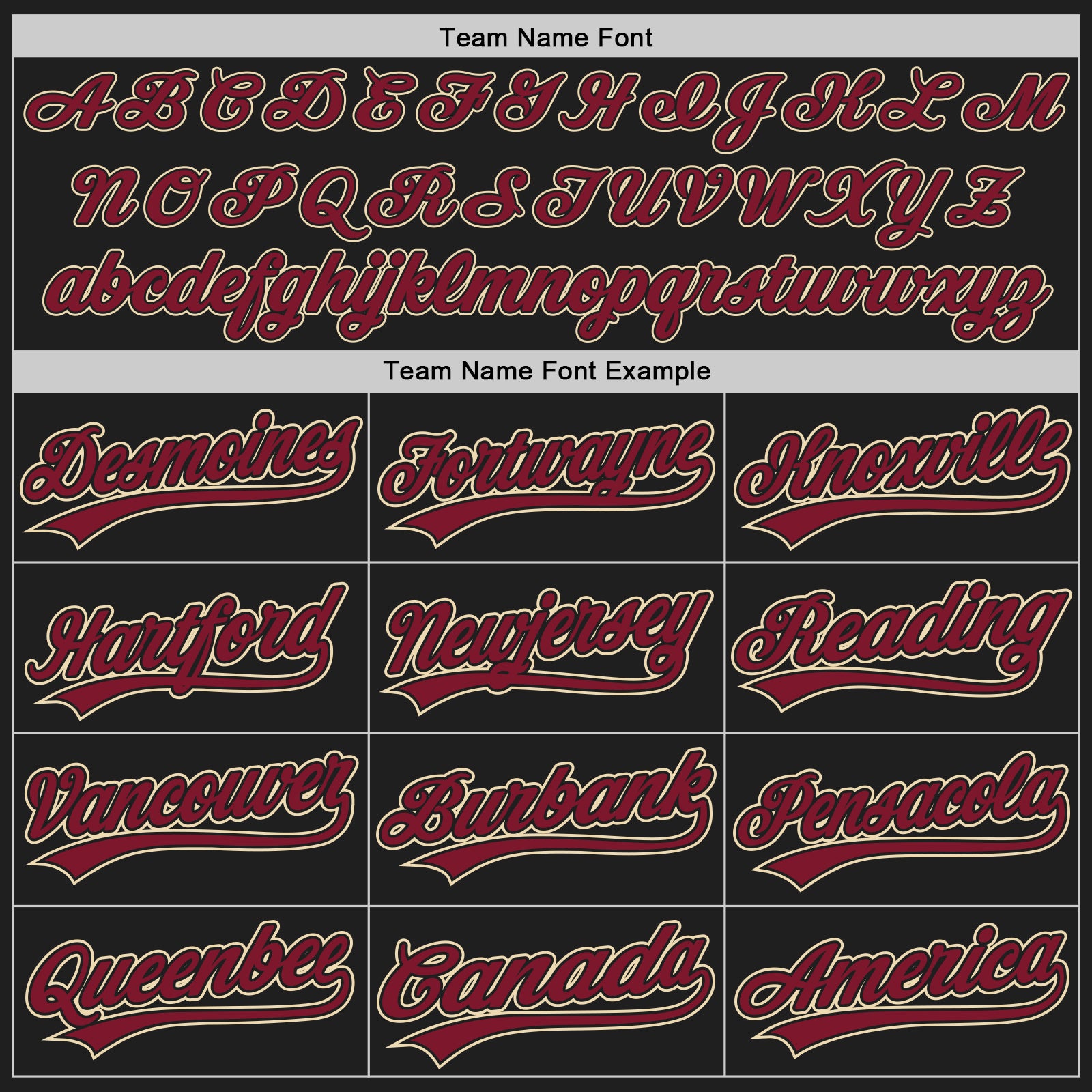Personalized Black Crimson-City Cream Baseball Jersey 18 Personalized Black and Crimson Cream Baseball Jersey for Men, Size 18 Personalized Black Crimson-City Cream Baseball Jersey - Image 4