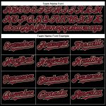 Personalized Black Crimson City Cream Baseball Jersey for Men and Women - Custom Team Apparel Personalized Black Crimson-City