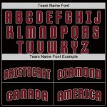 Custom Name Number Personalized Black Crimson Cream Baseball Jersey Team Personalized Black Crimson-City Cream Baseball Jersey