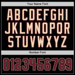 Personalized Black Crimson-City Baseball Jersey with Custom Name and Number - Authentic Throwback Mesh Design Personalized