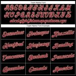 Personalized Crimson-City Black Cream Performance T-Shirt for Men and Women Personalized Black Crimson-City Cream Performance