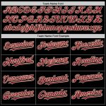 Custom Two Tone Bomber Hoodie Jacket with Name & Number - Personalized Black Crimson Varsity Full-Snap Cream-City Style Personalized