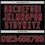 Personalized Black Crimson Cream Gradient Baseball Jersey for Fashion Enthusiasts Personalized Black Crimson-Cream Gradient