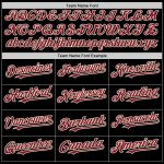 Personalized Black Crimson Cream Baseball Jersey Sleeveless Design for Men and Women Personalized Black Crimson-Cream Sleeveless