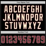 Personalized Black Crimson Cream Baseball Jersey Sleeveless Design for Men and Women Personalized Black Crimson-Cream Sleeveless