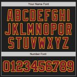 Custom Name Number Personalized Black Crimson Gold Baseball Jersey Raglan Sleeves Authentic Team Gear Personalized Black