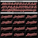 Personalized Black Crimson Gray Split Fashion Baseball Jersey for Men Personalized Black Crimson-Gray Split Fashion Baseball
