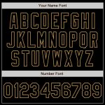 Custom Name and Number Black Crimson Splash Ink Authentic Baseball Jersey - Personalized Old Gold Team Jersey Personalized