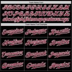 Custom Black Crimson-White Baseball Jersey - Personalized Sports Apparel for Fans Personalized Black Crimson-White Baseball