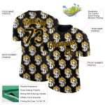 Personalized Black Gold 3D Dollar Sign T-Shirt for Money Theme Performance Personalized Black Gold 3D Burnfiring Dollar Sign
