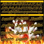 Black Gold Personalized 3D Flame Baseball Jersey for Bowling Enthusiasts Personalized Black Gold 3D Flame Bowling Baseball