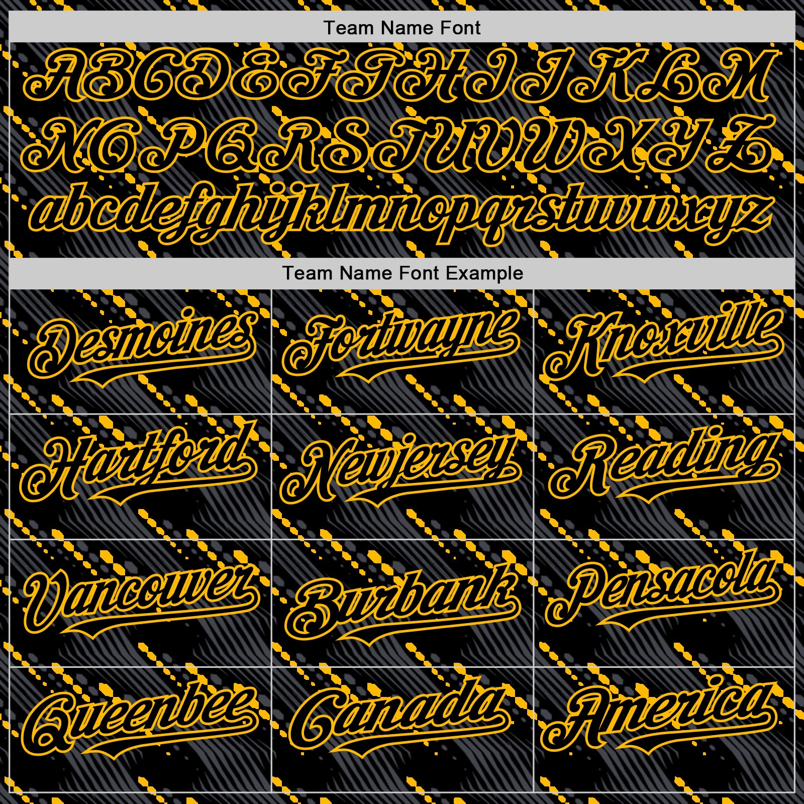 Personalized Black Gold 3D Slant Lines Baseball Jersey Personalized Black and Gold 3D Baseball Jersey with Slant Lines Design Personalized Black Gold 3D Slant Lines Baseball Jersey - Image 4
