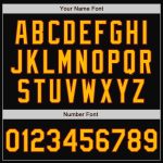 Personalized Black Crimson Gold Varsity Letterman Bomber Jacket Full-Snap Two Tone Personalized Black Gold-Crimson Bomber