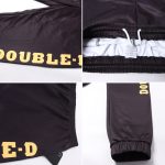 Personalized Fleece Jogger Sweatpants in Black and Gold for Comfort and Style Personalized Black Gold Fleece Jogger Sweatpants