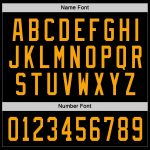 Custom Black and Gold Hockey Jersey - Personalized Team Apparel Personalized Black Gold Hockey Jersey