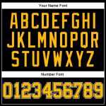 Personalized Black Gold Basketball Jersey with Pinstripe Design - Custom Sports Apparel Personalized Black Gold Pinstripe