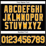 Personalized Authentic Black and Gold-Red Baseball Jersey for Men and Women Personalized Black Gold-Red Authentic Baseball