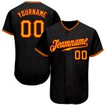 Personalized Black Red Baseball Jersey - Customizable Team Gear 3 Personalized Black Gold-Red Baseball Jersey 3