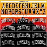 Personalized Basketball Jersey, Black Gold-Red Round Neck Sublimation Suit Personalized Black Gold-Red Round Neck Sublimation