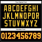 Personalized Black and Gold Red Basketball Jersey - Custom Throwback Sports Apparel Personalized Black Gold-Red Throwback