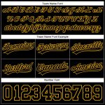 Personalized Basketball Shorts in Black and Gold | Throwback Style Personalized Black Gold Throwback Basketball Shorts