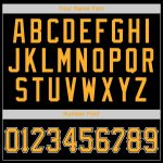 Personalized Black Gold White Baseball Jersey Shirt Authentic Throwback Rib Knit Personalized Black Gold-White Authentic
