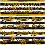 Personalized Christmas Snowflakes Black Gold White 3D Varsity Bomber Letterman Jacket Personalized Black Gold-White Christmas