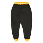 Personalized Sports Pants in Black and Gold White Design for Men Women Personalized Black Gold-White Sports Pants