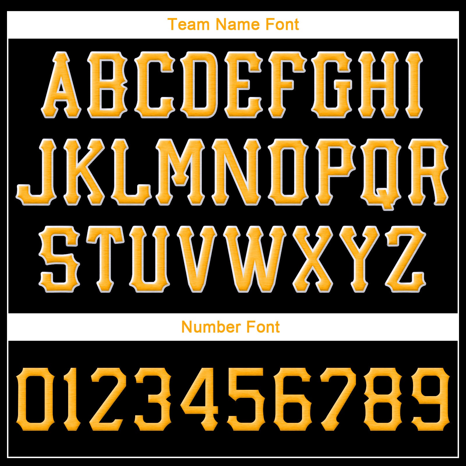 Personalized Black Gold-White Stitched Adjustable Snapback Hat Team Custom Name and Number Custom Adjustable Snapback Hat with Personalized Team Name & Number - Black Gold White Stitched Personalized Black Gold-White - Image 4