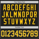 Custom Black and Gold Basketball Jersey - White Throwback Style Personalized Black Gold-White Throwback Basketball Jersey