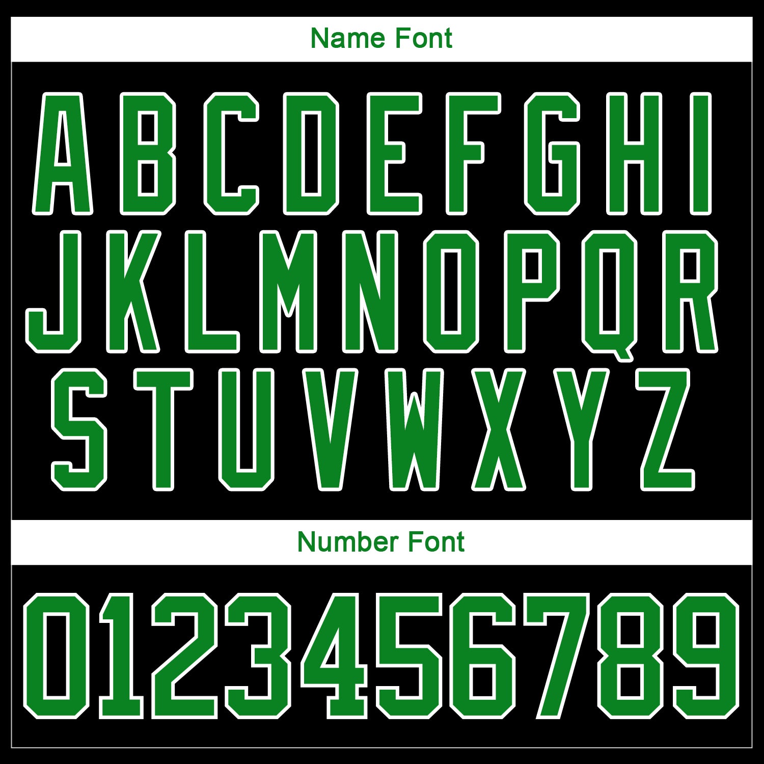 Personalized Christmas Santa Claus 3D Hockey Lace Neck Jersey - Black Grass Green-White, Size 3 Personalized Black Grass - Image 4