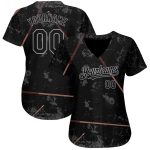 Personalized 3D Billiards 8 Ball Baseball Jersey in Black Gray Color Personalized Black Gray 3D Billiards Snooker 8 Ball