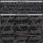 Personalized 3D Billiards 8 Ball Baseball Jersey in Black Gray Color Personalized Black Gray 3D Billiards Snooker 8 Ball