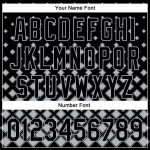 Custom Name Number Baseball Jersey - Personalized Black Gray 3D Geometric Pattern Design Personalized Black Gray 3D Pattern