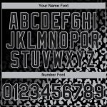 Custom Name and Number Leopard Print Baseball Jersey - Personalized Black Gray 3D Pattern Fashion Team Apparel Personalized