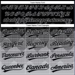 Custom Name and Number Unisex Softball Jersey - 3D Black Gray Gradient Square Pattern, Two-Button Design Personalized Black