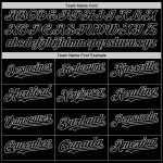 Personalized 3D Skull Baseball Jersey in Black and Gray - Fashion Sportswear Personalized Black Gray 3D Skull Fashion Baseball