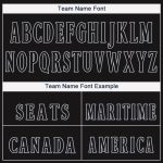 Custom Team Baseball Jersey Personalized with Name and Number in Black and Gray Personalized Black Gray Baseball Jersey Team