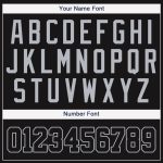 Customizable Black and Gray Baseball Jersey for Personalized Style Personalized Black Gray Baseball Jersey